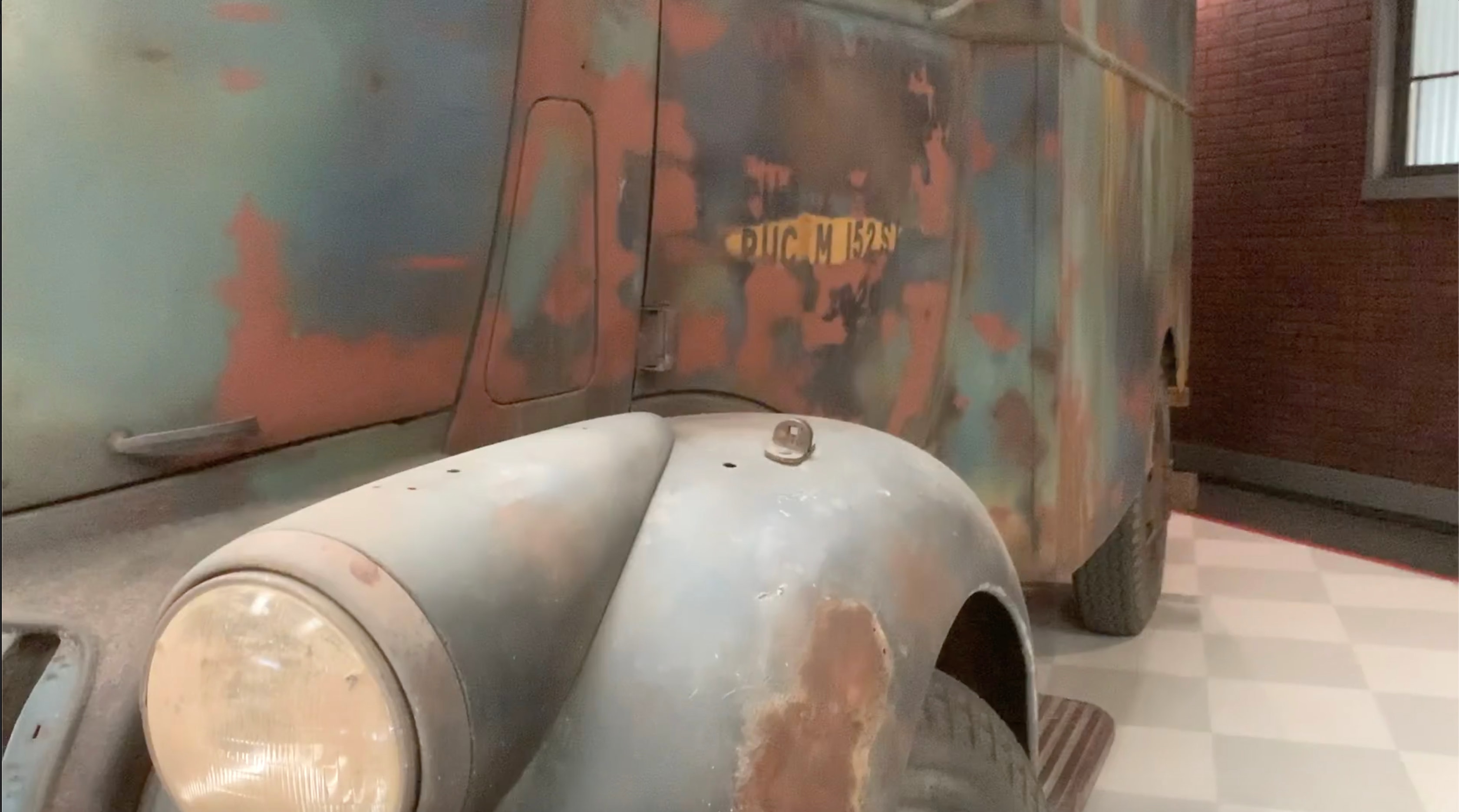 Jeepers Creepers truck close up